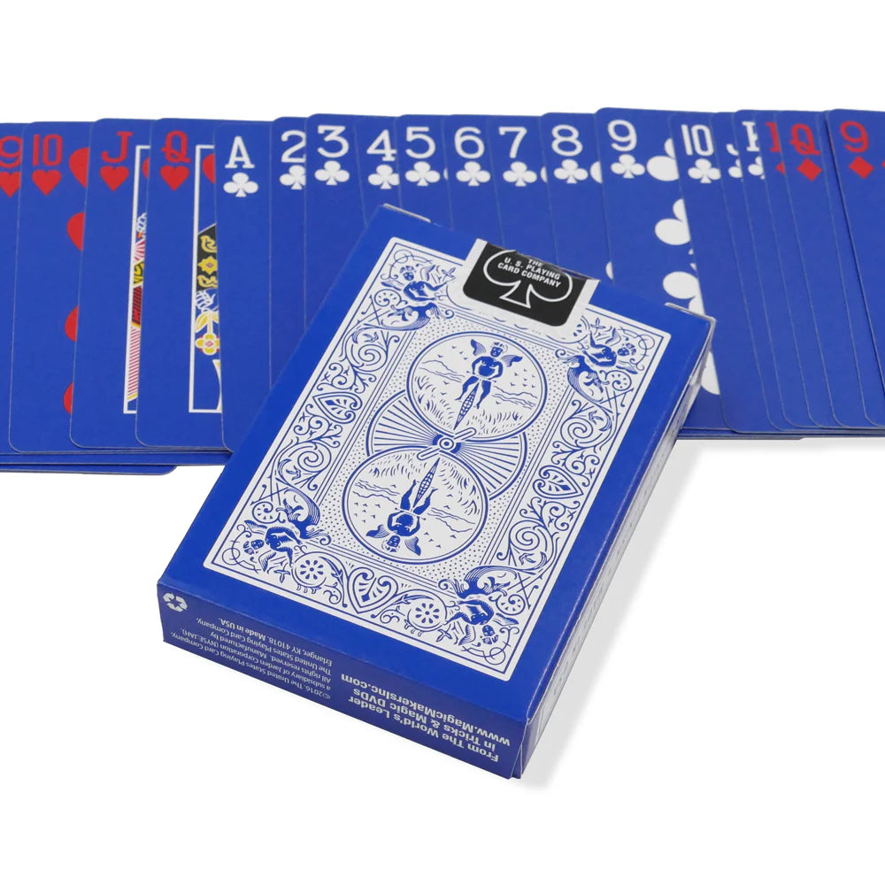 Blue Reverse Bicycle Deck
