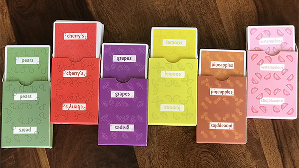 Limited Edition Flavors Playing Cards - Cherry's