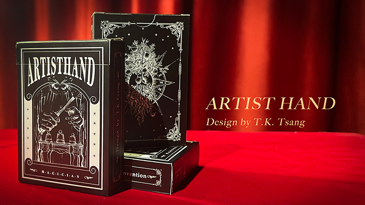 Artist Hand Playing Cards