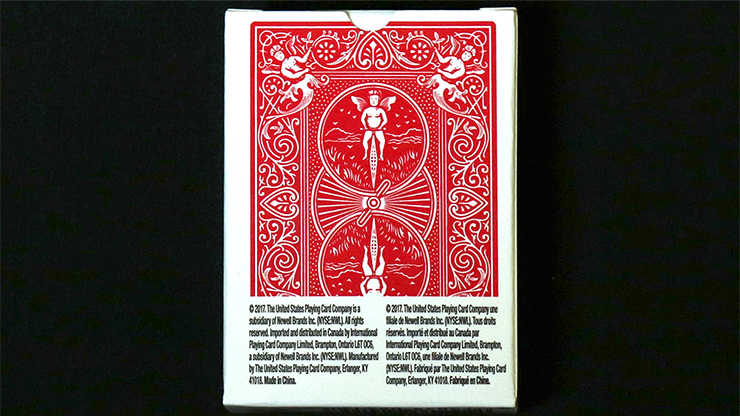 Mini Bicycle Cards (Red)