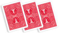 Bicycle Playing Cards 809 Mandolin Red by USPCC