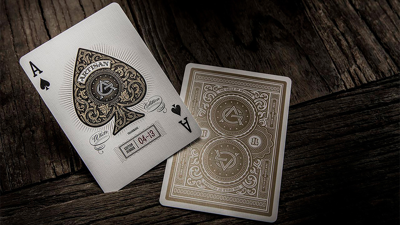 Artisan Playing Cards (White) by theory11