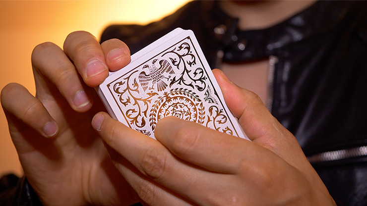 Regalia White Playing Cards by Shin Lim