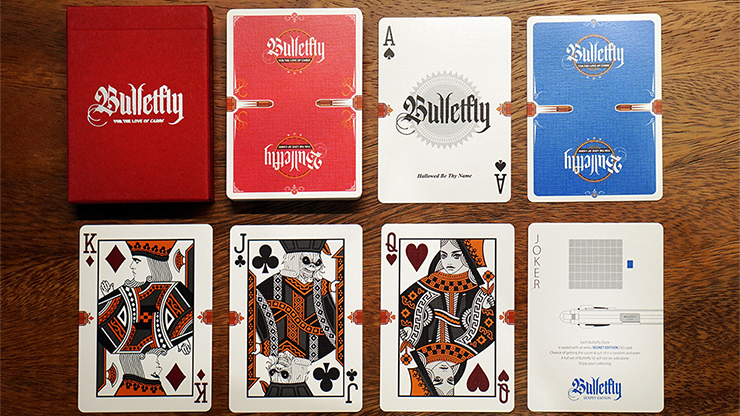 Bulletfly Playing Cards: Vino Edition