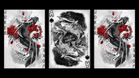 Silver Dragon (Standard Edition) Playing Cards by Craig Maidment