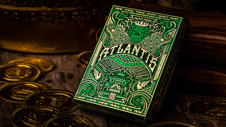 Atlantis Rise Edition Playing Cards by Riffle Shuffle