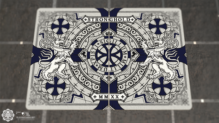 Bicycle Stronghold Sapphire Playing Cards