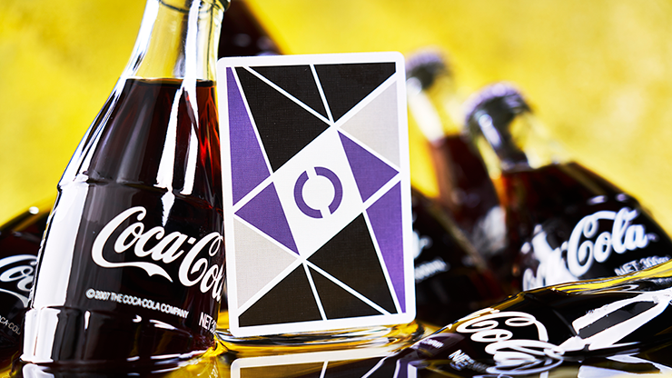 Purple Cardistry Playing Cards by BOCOPO