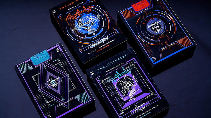 The Universe Space Man Edition Playing Cards by Jiken & Jathan