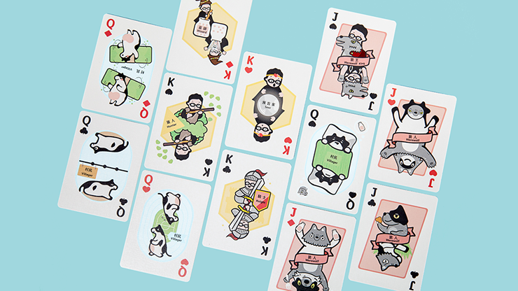 Pure Milk Playing Cards by Hanson Chien