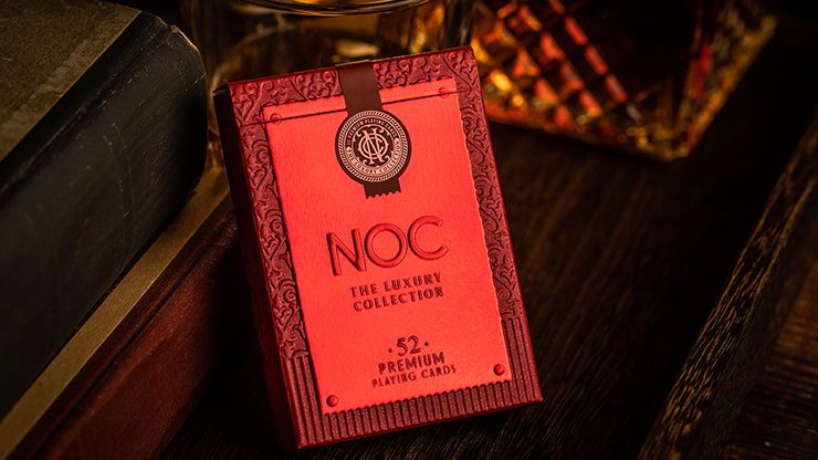 NOC (Red) The Luxury Collection Playing Cards by Riffle Shuffle x The House of Playing Cards