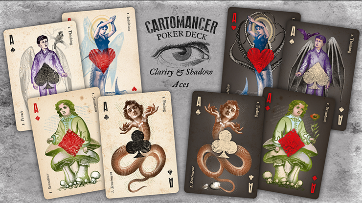 Cartomancer Shadow Classic (with Booklet) Playing Cards