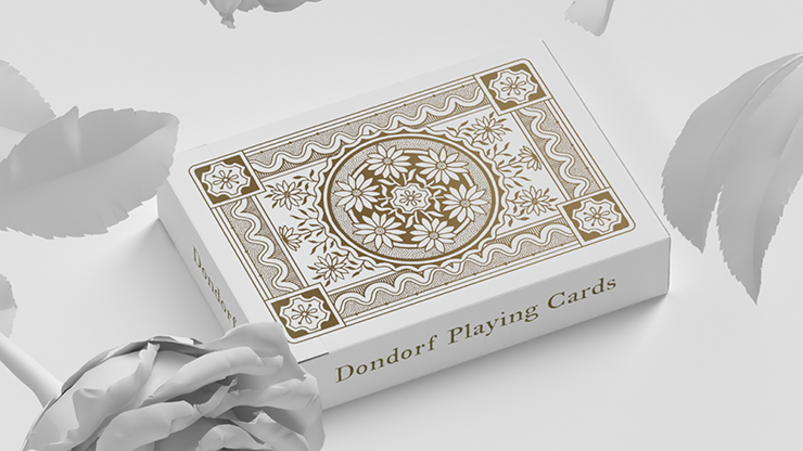 Dondorf White Gold Edition Playing Cards