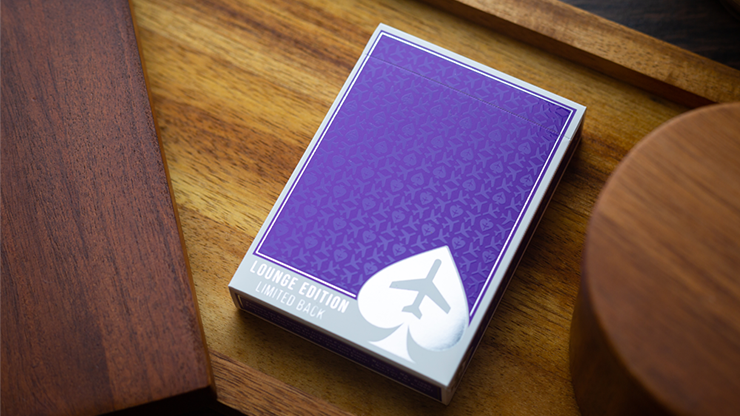 Limited Edition Lounge  in Passenger Purple by Jetsetter Playing Cards