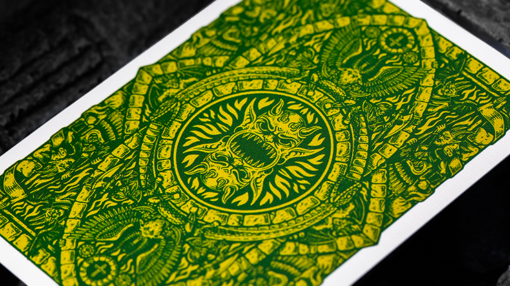 Inferno Emerald Blaze Edition Playing Cards