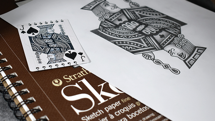 Bicycle Sketch Playing Cards