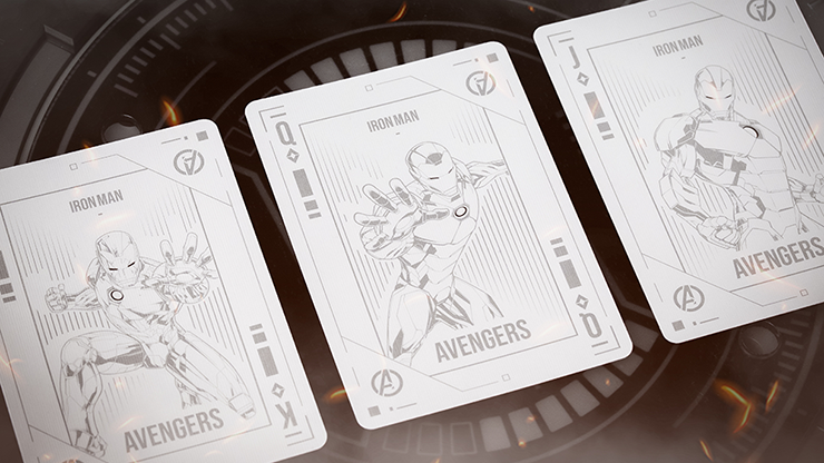 Iron Man MK1 Playing Cards by Card Mafia