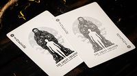 The Great Creator: Sky (Silver Foil) Edition Playing Cards by Riffle Shuffle