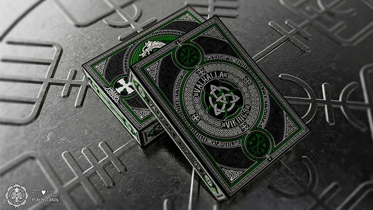 Valhalla Viking Emerald (Special) Playing Cards