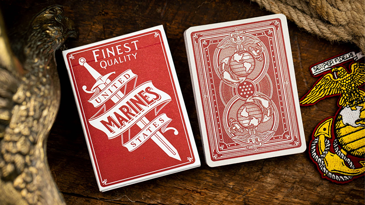 Marines Playing Cards by Kings Wild Project