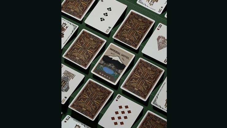 Imperial Hotel Playing Cards by Art of Play