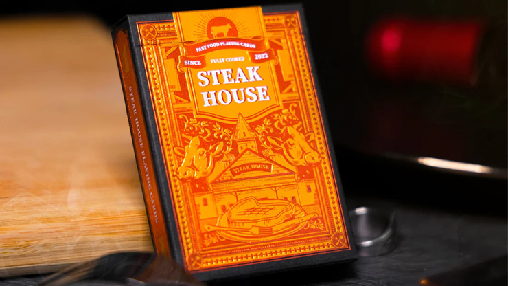 Steak House Playing Cards by Fast Foods Playing Cards