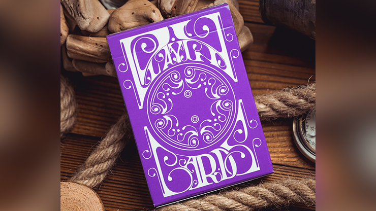 Smoke & Mirrors V9, Purple (Standard) Edition Playing Cards by Dan & Dave