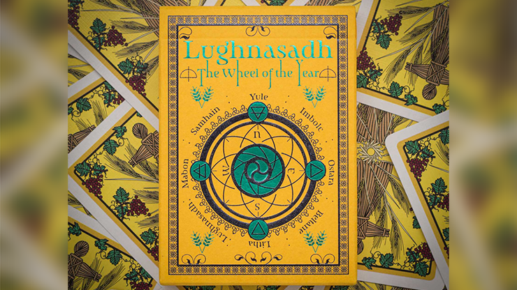 Wheel of the Year Lughnasadh Playing Cards by Jocu