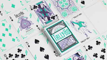 Tally Ho Fan Back Arrow Playing Cards by US Card Magic Co.